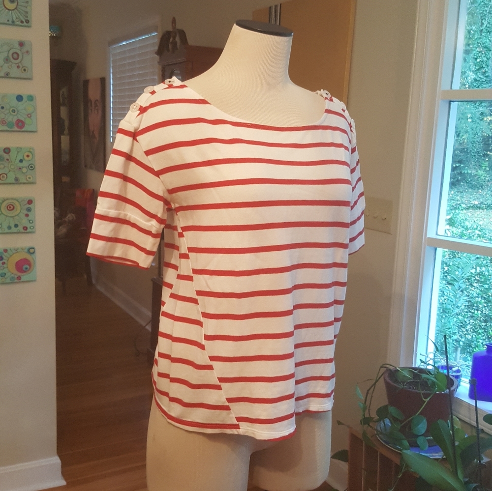 Anthro "Pilcro and the Letterpress" Top
